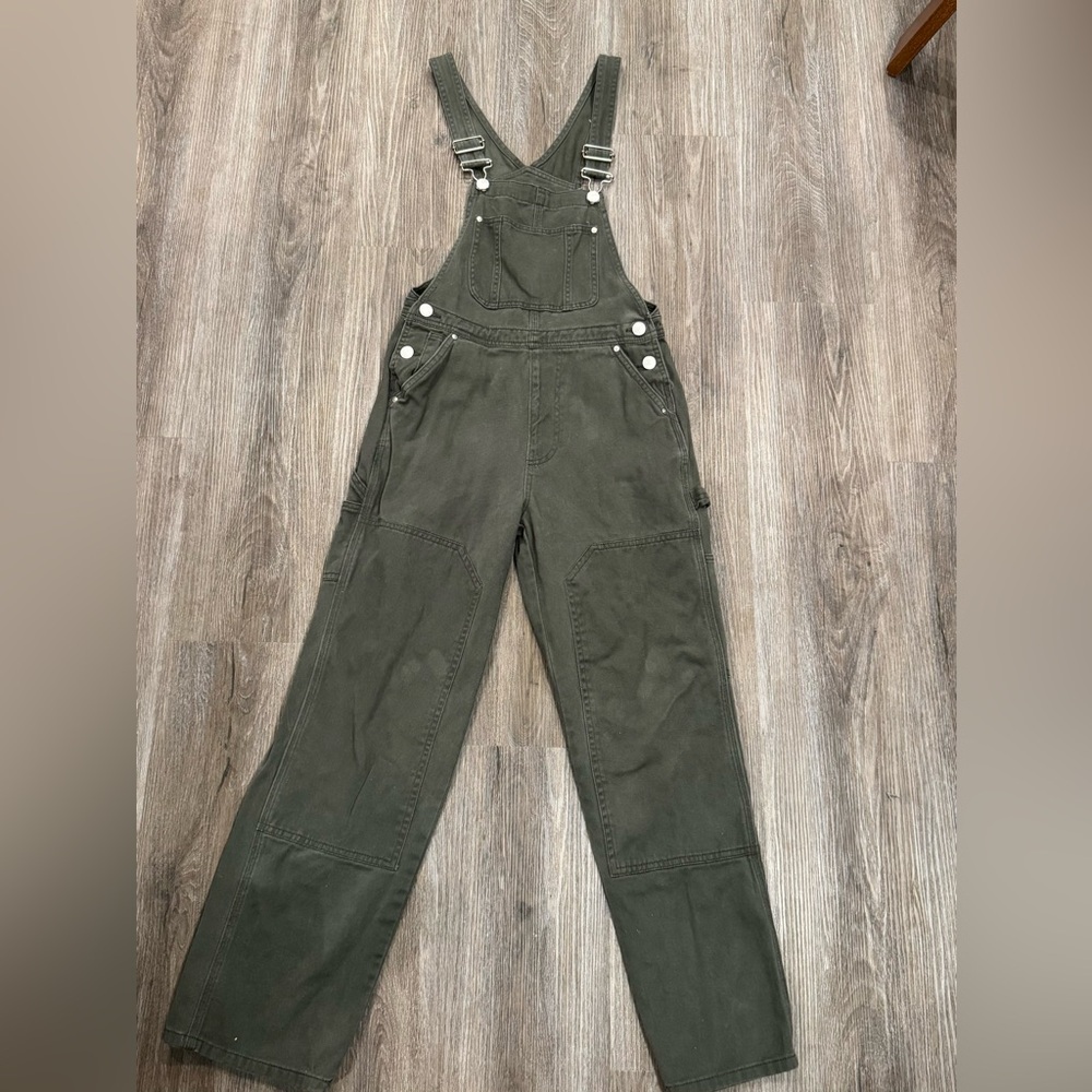 Ardene Army Green Women's Overalls